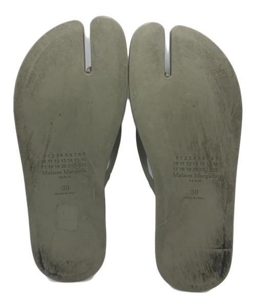 Maison Margiela（メゾンマルジェラ）Maison Margiela (メゾンマルジェラ) トングサンダル ベージュ サイズ:38の古着・服飾アイテム