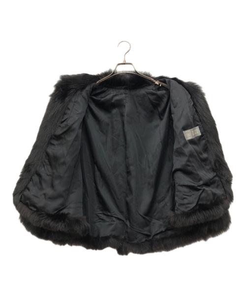 SAGA MINK（サガミンク）SAGA MINK (サガミンク) ミンクファーケープ ブラウン サイズ:下記参照の古着・服飾アイテム