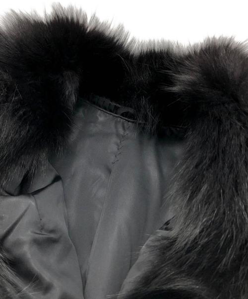 SAGA MINK（サガミンク）SAGA MINK (サガミンク) ミンクファーケープ ブラウン サイズ:下記参照の古着・服飾アイテム