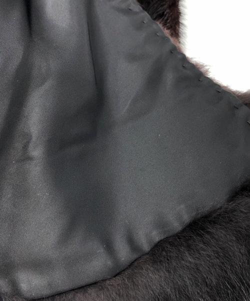 SAGA MINK（サガミンク）SAGA MINK (サガミンク) ミンクファーケープ ブラウン サイズ:下記参照の古着・服飾アイテム