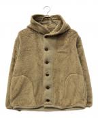 45Rフォーティファイブ・アール）の古着「UMiiタリーボアの908フーディ」｜グリーン