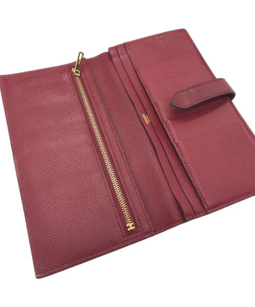 HERMES（エルメス）HERMES (エルメス) 長財布 レッド サイズ:下記参照の古着・服飾アイテム