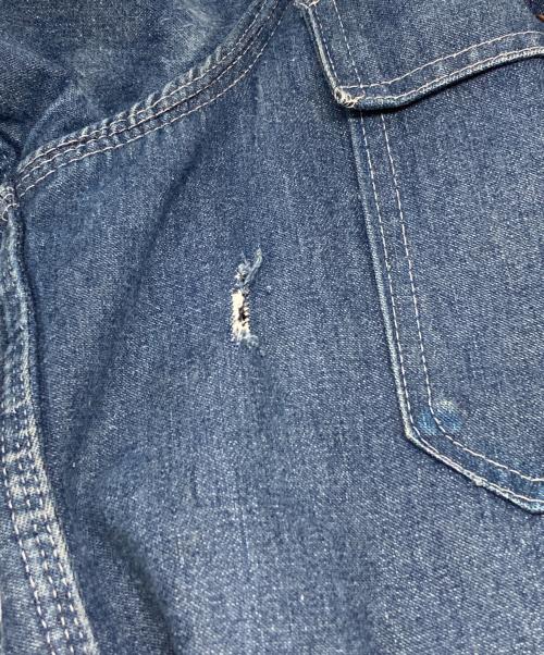 J.C.PENNY（ジェーシーペニー）J.C.PENNY (ジェーシーペニー) ブランケットデニムカバーオール インディゴ サイズ:下記参照の古着・服飾アイテム