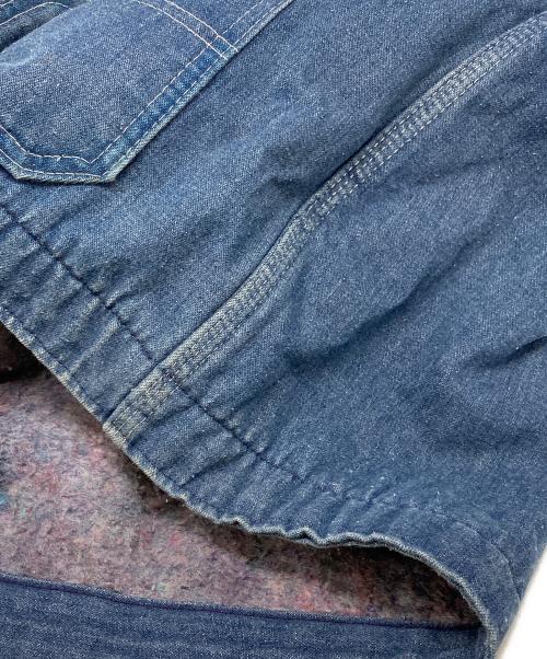 J.C.PENNY（ジェーシーペニー）J.C.PENNY (ジェーシーペニー) ブランケットデニムカバーオール インディゴ サイズ:下記参照の古着・服飾アイテム