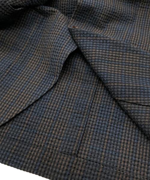 Brilla per il gusto（ブリッラ ペル イルグースト）Brilla per il gusto (ブリッラ ペル イルグースト) 2Bシアサッカージャケット ネイビー サイズ:42の古着・服飾アイテム