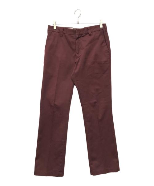 WACKO MARIA（ワコマリア）WACKO MARIA (ワコマリア) センタープレスパンツ ボルドー サイズ:Mの古着・服飾アイテム