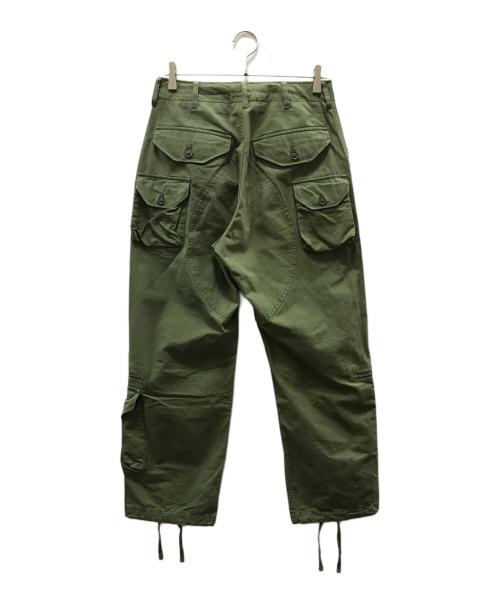 BEAMS PLUS（ビームスプラス）BEAMS PLUS (ビームスプラス) Engineered Garments (エンジニアド ガーメンツ) Flight Pants RIP STOP COTTON グリーン サイズ:XXSの古着・服飾アイテム