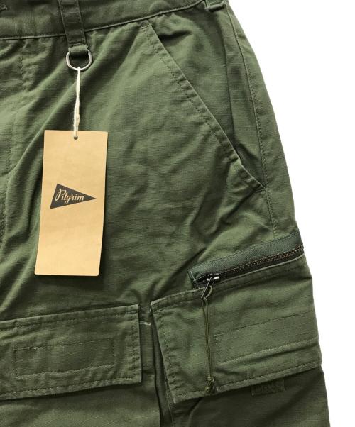 Engineered Garments（エンジニアドガーメンツ）Engineered Garments (エンジニアド ガーメンツ) Pilgrim Surf+Supply (ピルグリム サーフサプライ) BIKE SHORTS グリーン サイズ:XSの古着・服飾アイテム