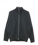 MAISON SPECIALメゾンスペシャル）の古着「Prime-Over Drivers Knit」｜ブラック