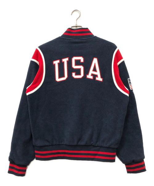 POLO RALPH LAUREN（ポロ・ラルフローレン）POLO RALPH LAUREN (ポロ・ラルフローレン) スタジャン ネイビー サイズ:Mの古着・服飾アイテム