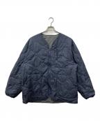 THE NORTHFACE PURPLELABELザ・ノースフェイス パープルレーベル）の古着「Field Reversible Down Cardigan」｜ネイビー
