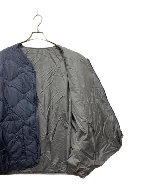 THE NORTHFACE PURPLELABEL（ザ・ノースフェイス パープルレーベル）THE NORTHFACE PURPLELABEL (ザ・ノースフェイス パープルレーベル) Field Reversible Down Cardigan ネイビー サイズ:Ｌの古着・服飾アイテム