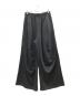 MM6 Maison Margiela（エムエムシックス メゾンマルジェラ）の古着「ワイドフレアスウェットパンツ」｜ブラック