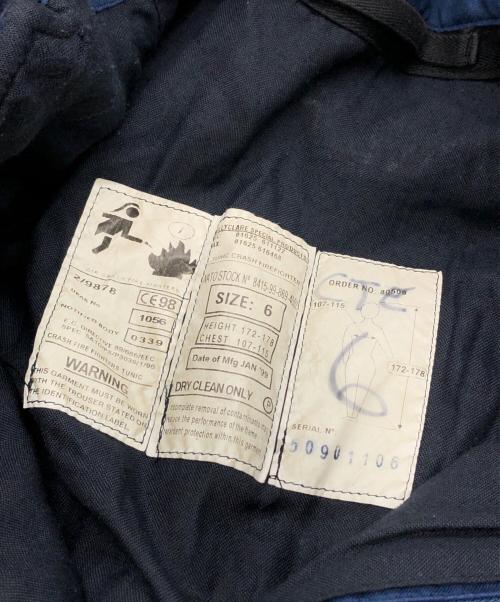 ファイヤーマンジャケット（ファイヤーマンジャケット）ファイヤーマンジャケット (ファイヤーマンジャケット) ファイヤーマンジャケット ネイビー サイズ:6の古着・服飾アイテム