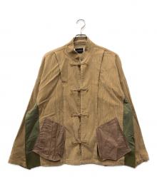 elephant TRIBAL fabrics（エレファントトライバルファブリックス）の古着「Inside Out Kung fu JKT」｜ベージュ