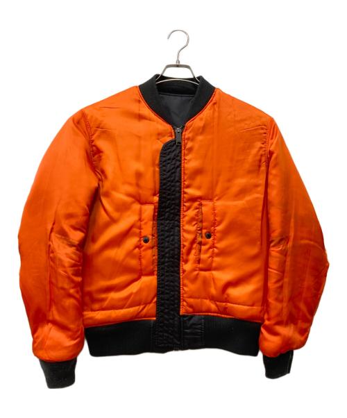 AVIREX（アヴィレックス）AVIREX (アヴィレックス) COMMERCIAL LOGO MA-1 ブラック サイズ:Lの古着・服飾アイテム