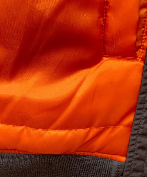 AVIREX（アヴィレックス）AVIREX (アヴィレックス) COMMERCIAL LOGO MA-1 ブラック サイズ:Lの古着・服飾アイテム