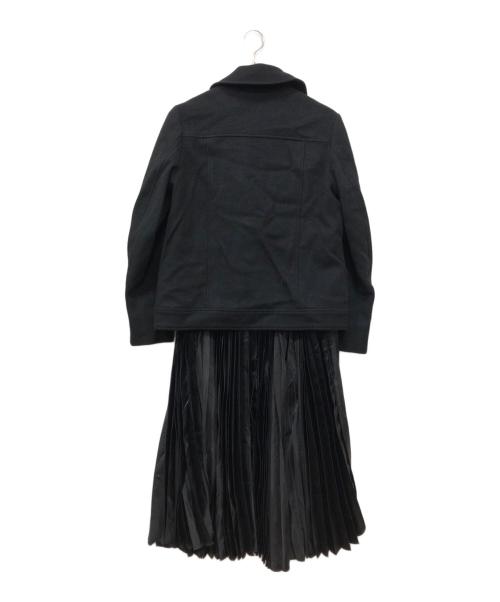 Chika Kisada（チカ キサダ）Chika Kisada (チカ キサダ) プリーツライナー付ジャケット ブラック サイズ:2の古着・服飾アイテム
