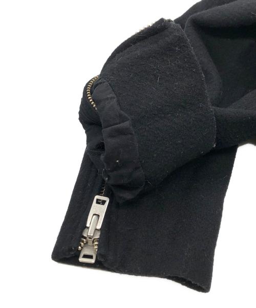 Chika Kisada（チカ キサダ）Chika Kisada (チカ キサダ) プリーツライナー付ジャケット ブラック サイズ:2の古着・服飾アイテム