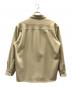 XANDER ZHOU (ザンダーゾウ) LONG SLEEVES SHIRT LASER CUT PATTERN ベージュ サイズ:46：14000円