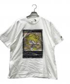 TMKKティーエムケーケー）の古着「Mononoke Kyoto Collectible Trading Card TEE」｜ホワイト
