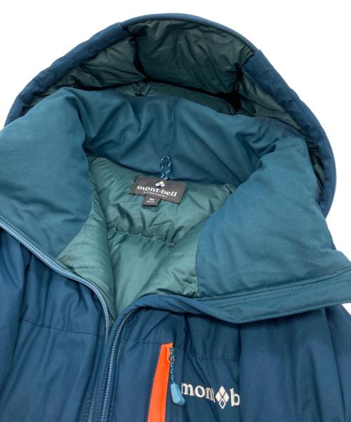 mont-bell（モンベル）mont-bell (モンベル) パーマフロスト ダウンパーカ ブルー サイズ:Mの古着・服飾アイテム