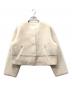 martinique（マルティニーク）の古着「ボアショートブルゾン」｜ホワイト