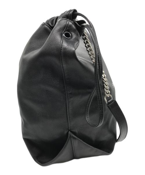 Saint Laurent Paris（サンローランパリ）Saint Laurent Paris (サンローランパリ) Teddy Bucket Bag Leather Small ブラックの古着・服飾アイテム