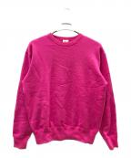 Adam et Ropeアダム エ ロペ）の古着「COTOTN WOOL FLEECE」｜ピンク