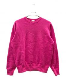 Adam et Rope（アダム エ ロペ）の古着「COTOTN WOOL FLEECE」｜ピンク