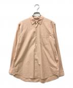 COMOLIコモリ）の古着「コモリシャツ」｜サンドピンク