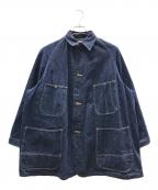 orSlowオアスロウ）の古着「DENIM COVERALL」｜インディゴ