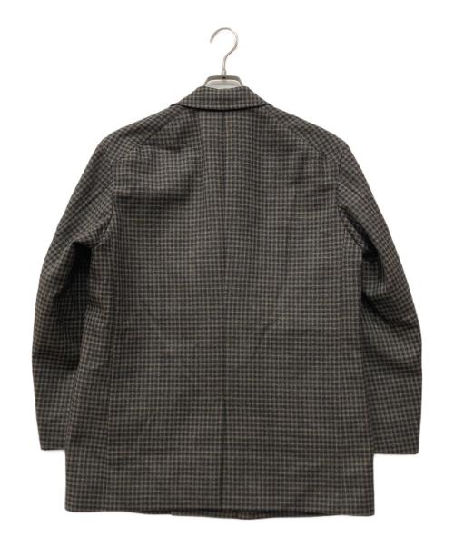 SCYE（サイ）SCYE (サイ) Shetland Wool Tweed D・B Short Coat ブラウン サイズ:38の古着・服飾アイテム