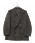 SCYE（サイ）の古着「Shetland Wool Tweed D・B Short Coat」｜ブラウン