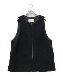 FRAMeWORK（フレームワーク）の古着「ボアベスト」｜ブラック