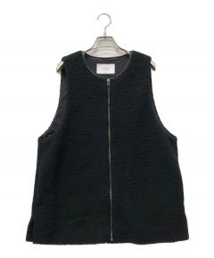 中古・古着通販】THE RERACS (ザ リラクス) ボアベスト ブラック