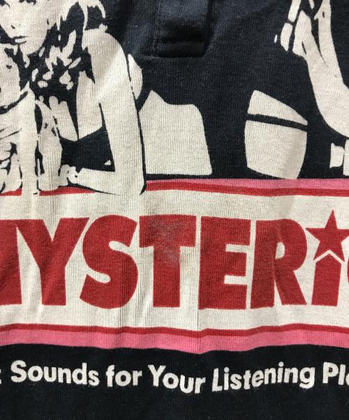 Hysteric Glamour（ヒステリックグラマー）Hysteric Glamour (ヒステリックグラマー) SWEET SOUNDS チビTシャツ ブラック サイズ:FREEの古着・服飾アイテム