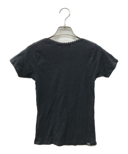 Hysteric Glamour（ヒステリックグラマー）Hysteric Glamour (ヒステリックグラマー) SWEET SOUNDS チビTシャツ ブラック サイズ:FREEの古着・服飾アイテム