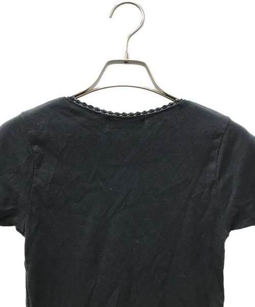 Hysteric Glamour（ヒステリックグラマー）Hysteric Glamour (ヒステリックグラマー) SWEET SOUNDS チビTシャツ ブラック サイズ:FREEの古着・服飾アイテム