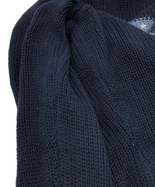 Ralph Lauren POLO SPORT（ラルフローレン ポロスポーツ）Ralph Lauren POLO SPORT (ラルフローレン ポロスポーツ) 星条旗柄ニット ネイビー サイズ:XLの古着・服飾アイテム