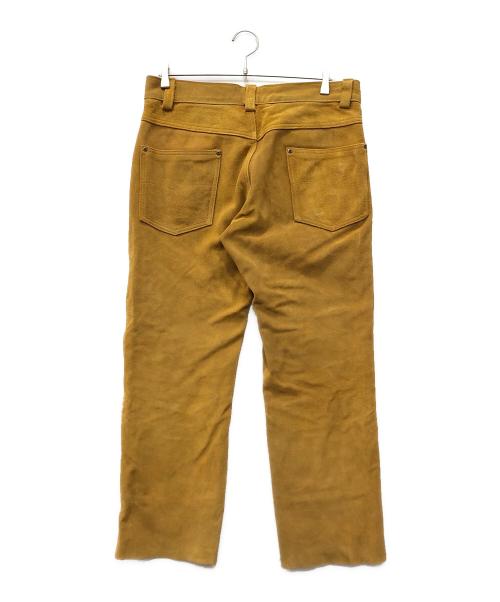 Schott（ショット）Schott (ショット) スウェードパンツ ベージュ サイズ:32の古着・服飾アイテム
