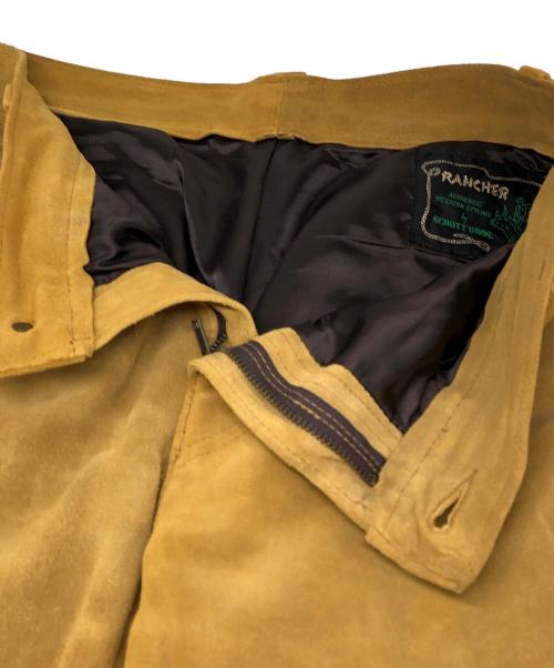 Schott（ショット）Schott (ショット) スウェードパンツ ベージュ サイズ:32の古着・服飾アイテム