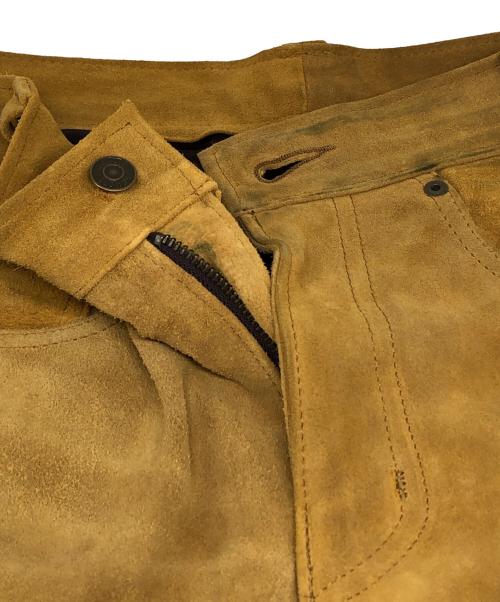 Schott（ショット）Schott (ショット) スウェードパンツ ベージュ サイズ:32の古着・服飾アイテム