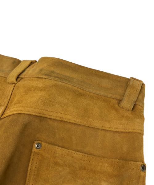 Schott（ショット）Schott (ショット) スウェードパンツ ベージュ サイズ:32の古着・服飾アイテム