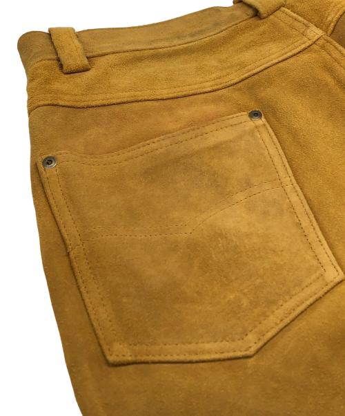 Schott（ショット）Schott (ショット) スウェードパンツ ベージュ サイズ:32の古着・服飾アイテム