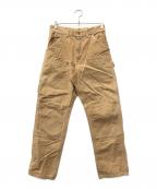 CarHarttカーハート）の古着「ダック地ダブルニーペインターパンツ」｜ベージュ