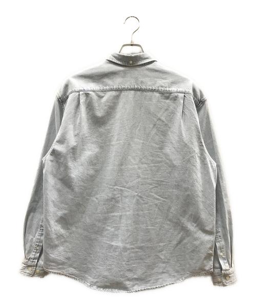 SUPREME（シュプリーム）Supreme (シュプリーム) small box logo shirt インディゴ サイズ:Mの古着・服飾アイテム