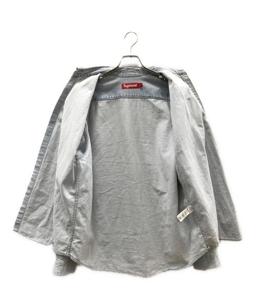 SUPREME（シュプリーム）Supreme (シュプリーム) small box logo shirt インディゴ サイズ:Mの古着・服飾アイテム