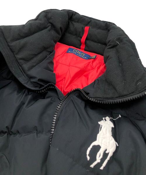 POLO RALPH LAUREN（ポロ・ラルフローレン）POLO RALPH LAUREN (ポロ・ラルフローレン) ダウンジャケット ブラック サイズ:Sの古着・服飾アイテム