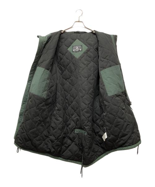 BAL（バル）BAL (バル) MULTI POCKET FISHTAIL COAT グリーン サイズ:Lの古着・服飾アイテム